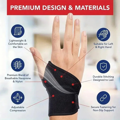 Adjustable Wrist Brace for Carpal Tunnel & Tendinitis