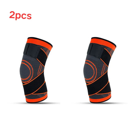 Knee Compressions Sleeve with Adjustable Straps