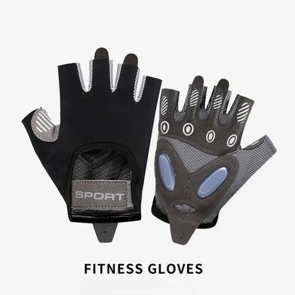 Pair Gym Body Building Training Fitness Gloves Sports
