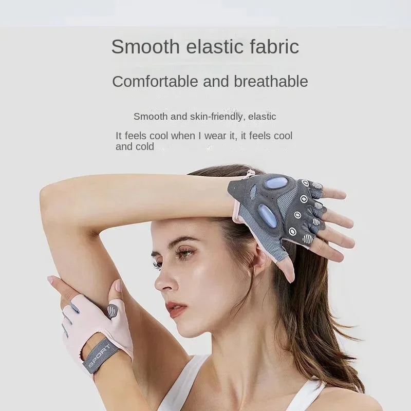 Pair Gym Body Building Training Fitness Gloves Sports