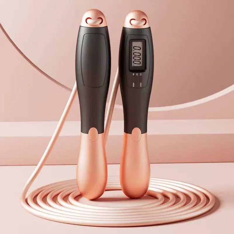 Counting Jump Rope ball Steel PVC Skipping Rope Exercise