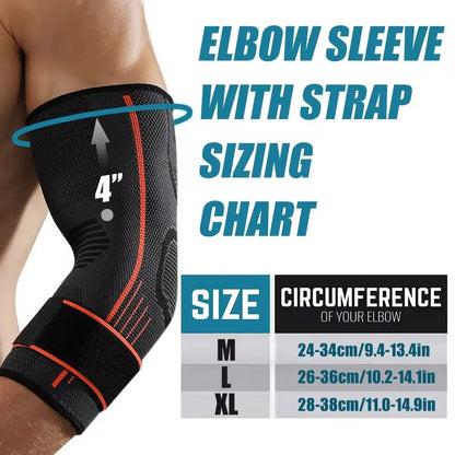 Elbow Compression Sleeve Support Brace Arm Warmers