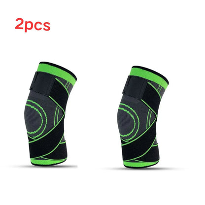 Knee Compressions Sleeve with Adjustable Straps