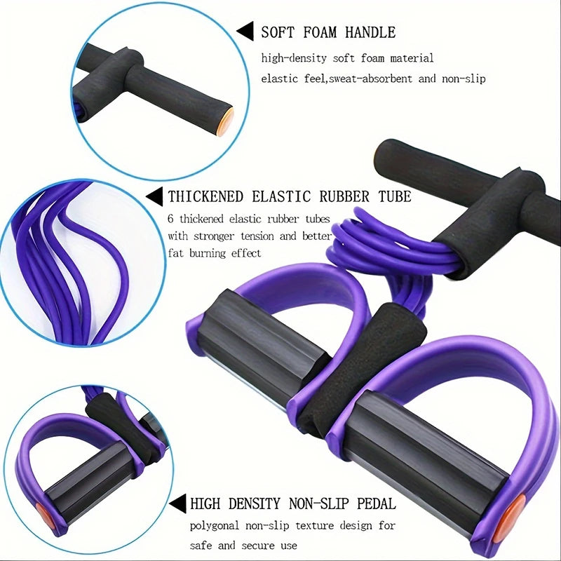 Six-Tube Tensioner Multi-Functional Household Fitness