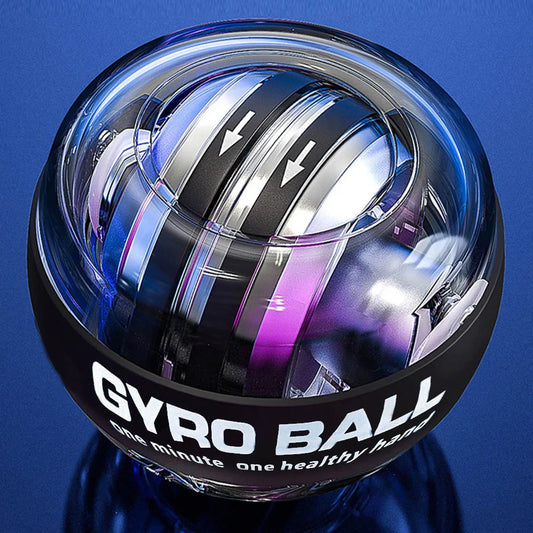 LED Gyroscopic Power Trainer ball Autostart Range Gyro Power